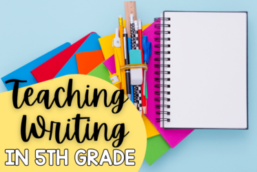 Wondering how I teach writing in 5th grade? Check out this post!