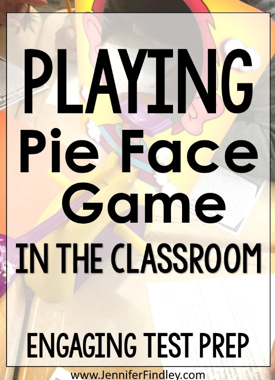 Want to incorporate the popular Pie Face game into your instruction? Grab a couple sets of the game and some rigorous review questions for some engaging test prep that your students will beg to do again. Read more on this post.