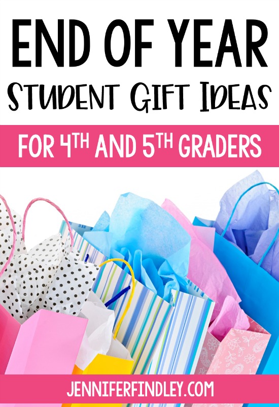 End of year gifts for students that are affordable and practical. These ideas are perfect for upper elementary students