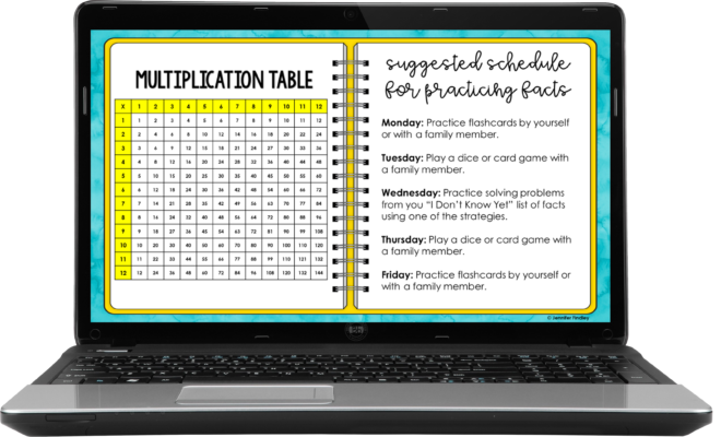 Free math facts take home kits to help your upper elementary students master their multiplication and division facts, without taking up classroom time.