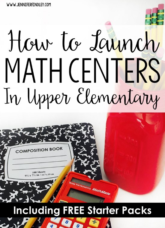 Do you want your guided math centers running smoothly from the start of the year to the end of the year? *raises hand*. Then, you need a strong launch. This post looks at important guidelines to follow when you launch guided math centers in your classroom AND links to example sequences for launching as well as FREE starter packs for grades 3-5. 