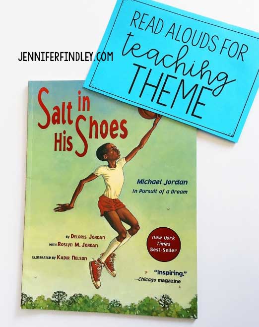 If you are looking for theme mentor texts or read alouds for teaching theme, definitely check out this post. It shares six read alouds with brief summaries and a list of possible themes for each. The post also shares ideas and guidelines for using the read alouds to teach theme.