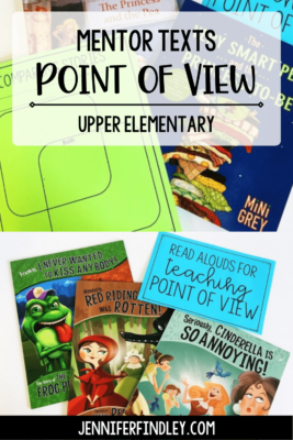 If you are looking for point of view mentor texts or read alouds for teaching point of view, definitely check out this post. This article shares several engaging read alouds with brief summaries and suggestions for how to use them. The post also shares ideas and guidelines for using the read alouds to teach point of view.