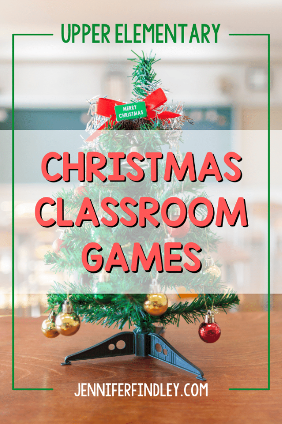 This blog post shares Christmas games for the classroom that are perfect for 4th and 5th grade students.