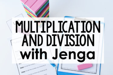 Want to review multi-digit multiplication and division in an engaging way? Click through to read about and download a FREE multiplication and division game for 4th-5th grade using Jenga blocks.
