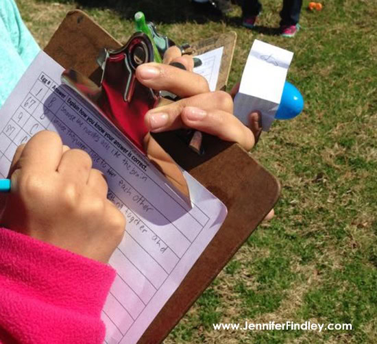 Test prep egg hunt is the perfect spring activity for 4th and 5th graders. Click through to read more spring activities for upper elementary.