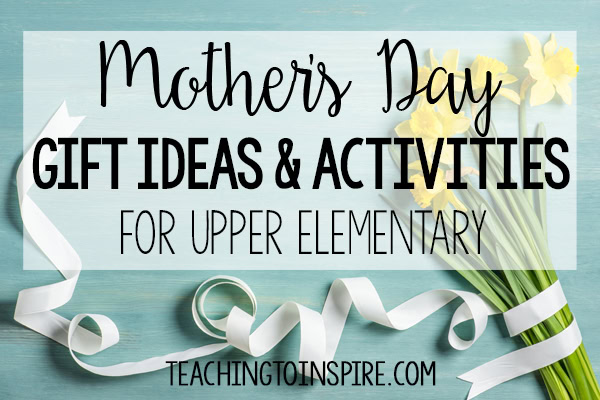 mother's day projects for 5th graders