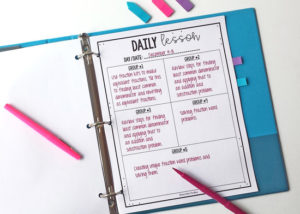 Free Guided Math Binder for Upper Elementary