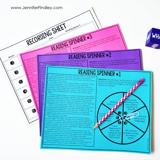 FREE reading comprehension activities! Reading games and centers are a great way to spice up your reading instruction and have your students practice important reading skills. Grab a free reading centers starter pack on this post!