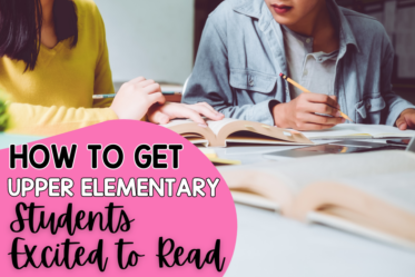 If you teach 4th or 5th grade readers, definitely check out this post for lots of practical ideas to get your students excited to read.