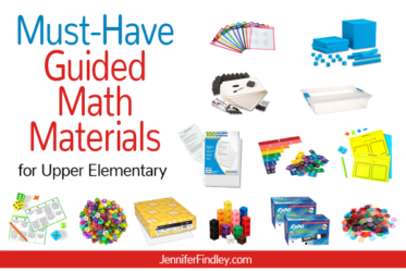 Guided math is a great way to reach all of your students. Check out my must-have guided math materials (and some that are just nice to have) on this post!