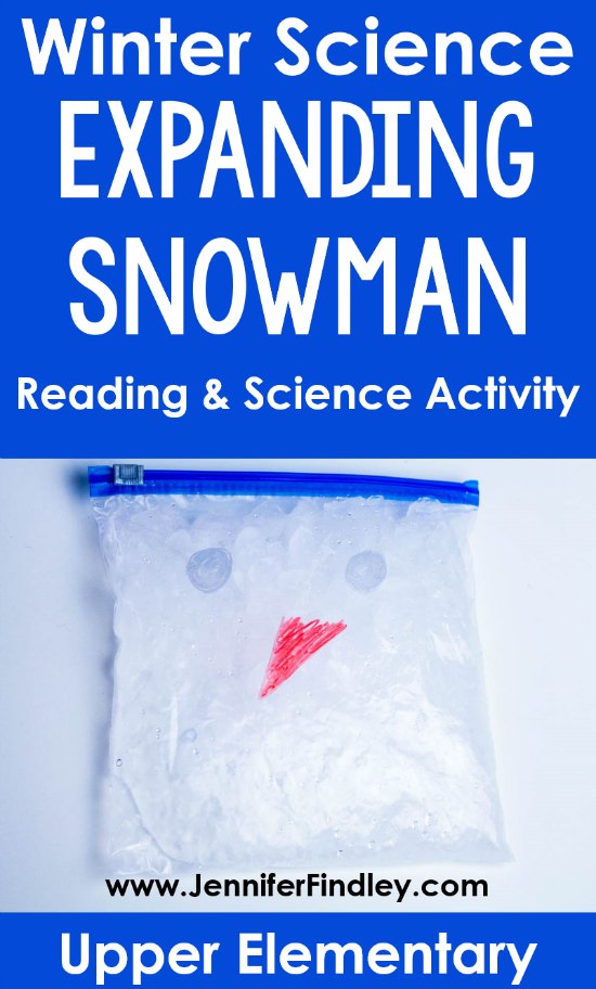 Snow science is an instant engagement factor for students! Use this snow science activity and the free reading passage and printables to engage your students in the science behind this classic demonstration.