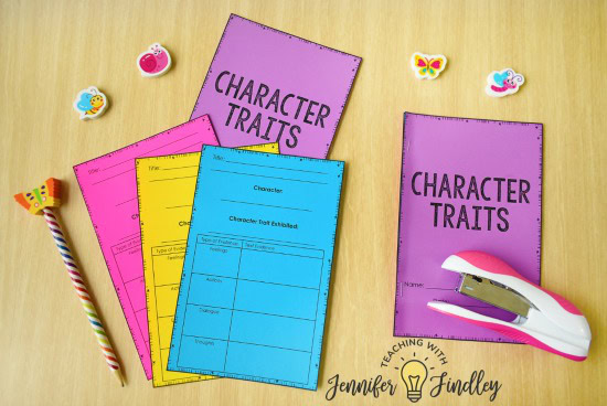 FREE Character Trait Activities! Character traits is an important reading skill to help students fully understand and relate to characters. This post shares tips for teaching and several free character trait activities for grades 3-5.