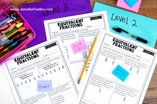 Wondering what to use for your small groups in math? Check out this post for my favorite resources for small group math instruction, including FREE printable math manipulatives.