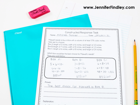 Getting students to write in math is much easier when you use constructed response math tasks on a regular basis. Read this post to learn more and read about nine other ways to get your students writing in math class.