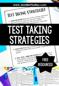 Test Taking Strategies (Free Resources!)