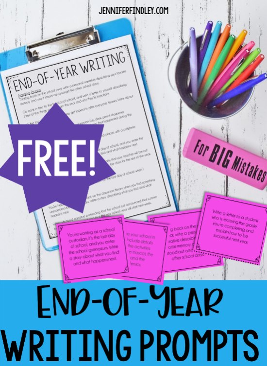 free-end-of-year-writing-prompts-teaching-with-jennifer-findley