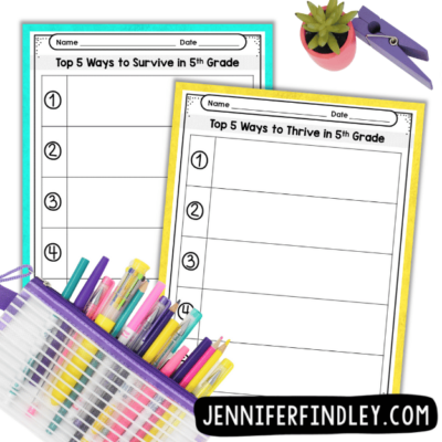 FREE End of the Year Activities for 4th and 5th Grade