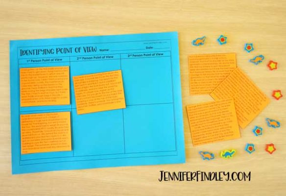 Free reading sorts for grades 4-5 with idea for implementation! These make perfect reading centers, stations, and independent practice reading activiites.