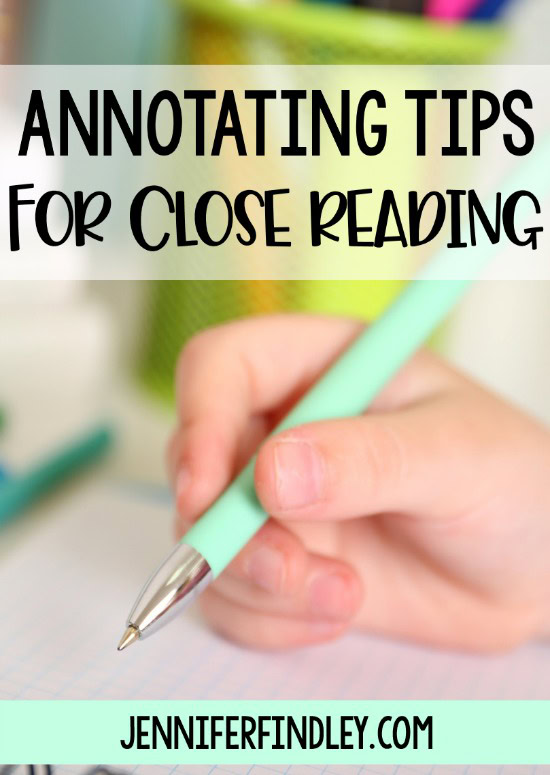 Close Reading Annotation Kit