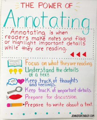 Annotation Guide For Reading