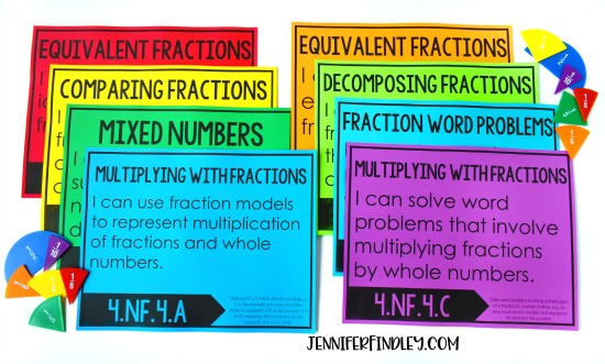 FREE 4th Grade Math I Can Statements! Download free I Can Statements for 4th grade math and read ideas for how to use these in your classroom.