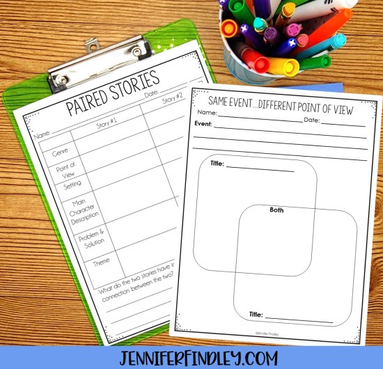 Free paired passages graphic organizers! Use these graphic organizers to help your students analyze and respond to paired passages and texts.