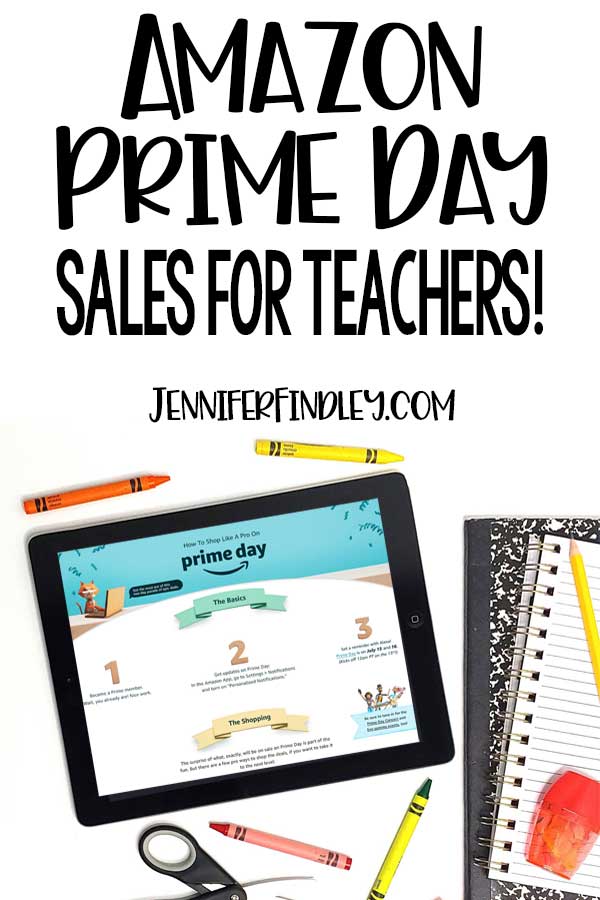 Amazon prime day deals for teachers! Check out this post (updated throughout the Amazon prime sale) for deals on supplies and items for teachers!