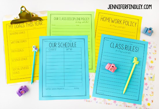 Free back-to-school activities for grades 3-5! Grab free back to school printables and read tips for completing each activity.