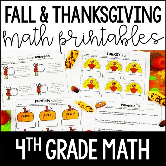 thanksgiving writing activities 4th grade