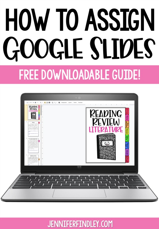 Learn how to assign Google Slides activities and lessons through Google Classroom with this free downloadable guide!
