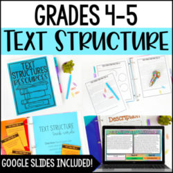 Teaching Text Structure (And What To Do When Students Struggle)