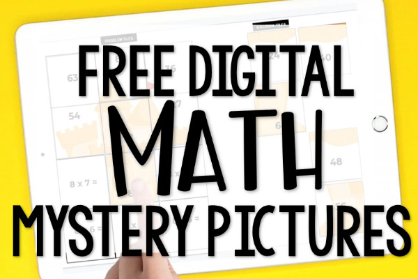 free digital math activities for multiplication