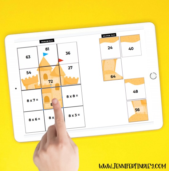 Free digital math activities for practicing multiplication facts! These mystery image reveal activities are perfect for a little extra multiplication practice for your 3rd-5th graders!