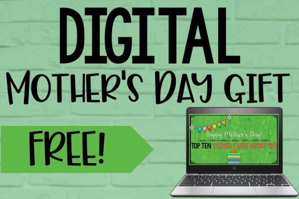 Digital Mother's Day Gift - Teaching 