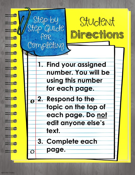 Free digital collaborative class book that makes a perfect digital end of the year activity!