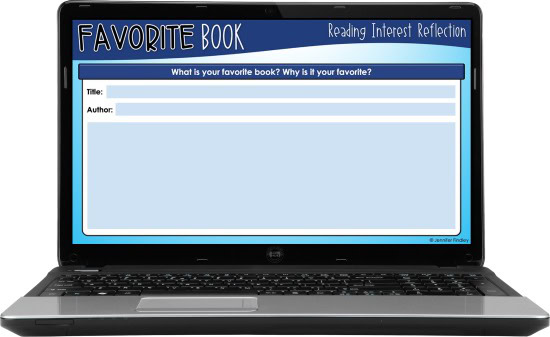 Teaching digitally and need a way to learn more about your readers? Grab FREE digital reading interest surveys to help!