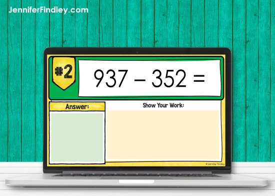 Free digital pre-assessments for math! Use these to get an understanding of your students’ performance levels with the previous grade level’s math skills.