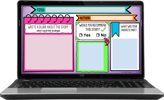 Teaching reading online and need some digital reading resources? This post shares FREE digital graphic organizers for reading.