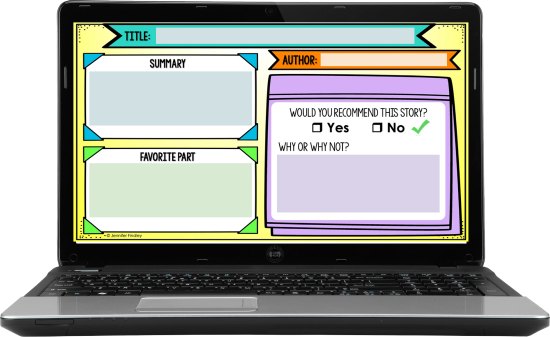 Teaching reading online and need some digital reading resources? This post shares FREE digital graphic organizers for reading.