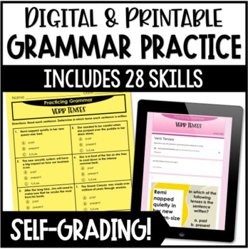 free parts of speech worksheets for 4th grade