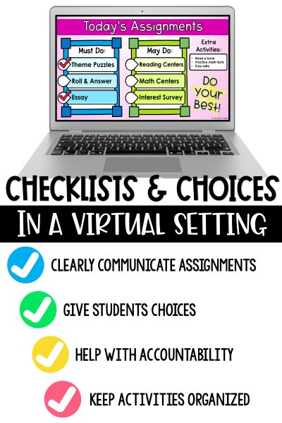 Need tips and strategies for virtual reading instruction? Check out this post to see an example of a weekly structure that you can adapt and modify for you own virtual instruction.