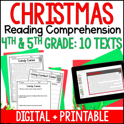 Christmas Read Alouds for Upper Elementary {Free Activities} - Teaching ...