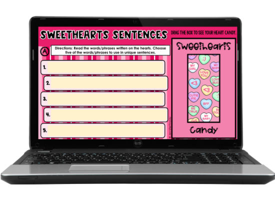 Free digital Sweethearts activities for Valentine’s Day