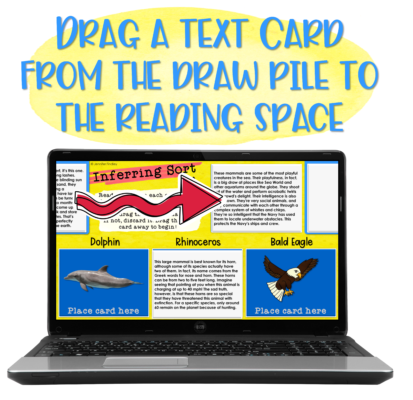 Interactive reading sorts for grades 4-5.