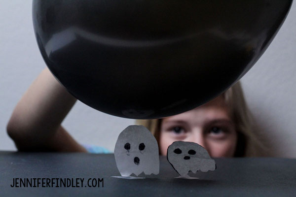 This ghostly static electricity demonstration is a perfect Halloween science activity. Get all the details including a free reading passage on this post.