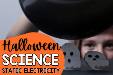 This ghostly static electricity demonstration is a perfect Halloween science activity. Get all the details including a free reading passage on this post.