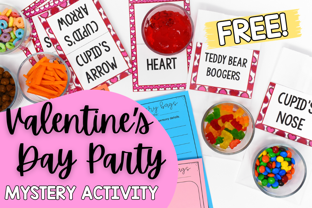 Valentine's Day Party Activity for Upper Elementary