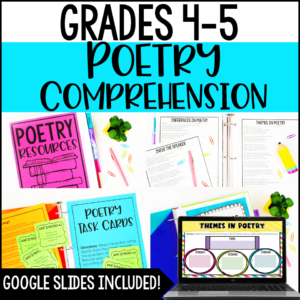 Poetry Activities for Upper Elementary - Teaching with Jennifer Findley