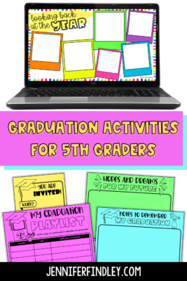 Grab these free graduation activities for your fifth-grade students. These are perfect end of year activities.